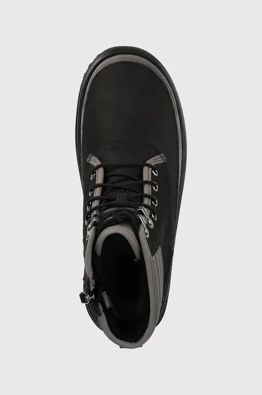 μαύρο Δερμάτινα παπούτσια UGG Highland