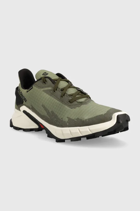 Παπούτσια Salomon Alphacross 4 GTX πράσινο