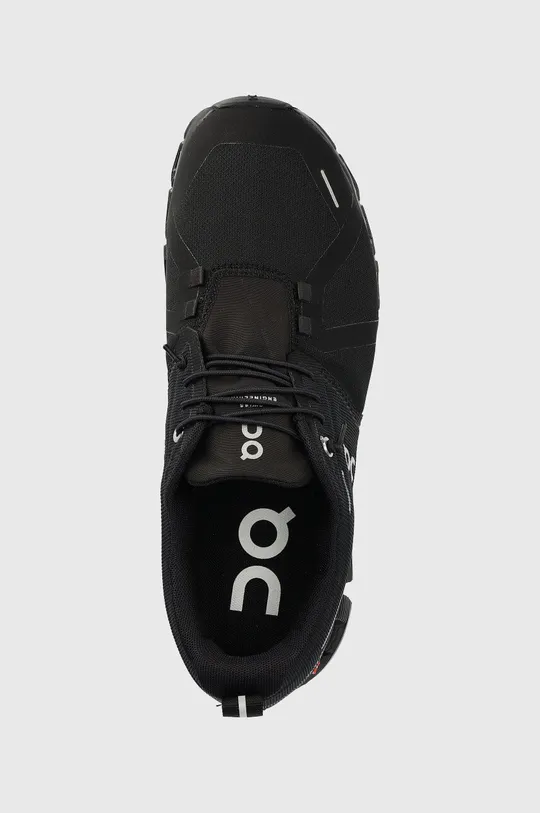 black On-running running shoes Cloud Waterproof