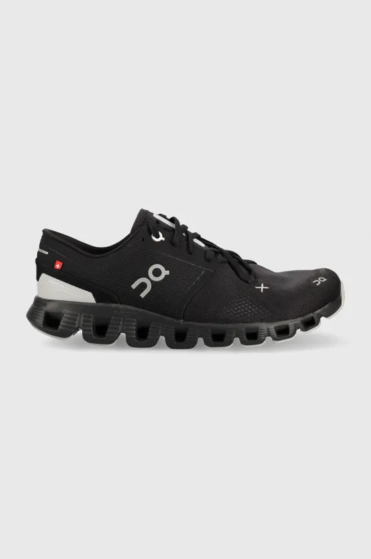 czarny On-running buty do biegania Cloud X 3 Męski