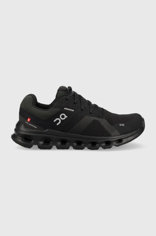 μαύρο Παπούτσια για τρέξιμο On-running Cloudrunner Waterproof Ανδρικά