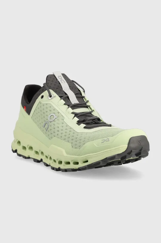 Παπούτσια για τρέξιμο On-running Cloudultra πράσινο