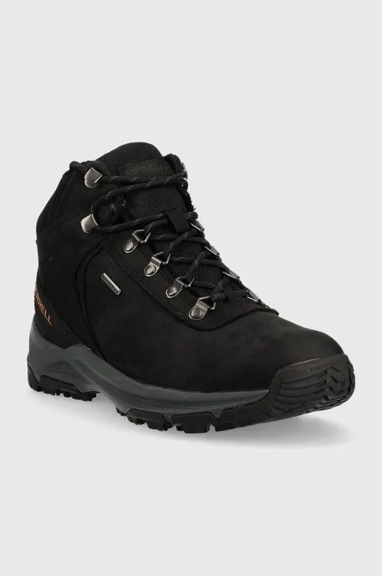 Merrell cipő Erie Mid Leather Waterproof fekete