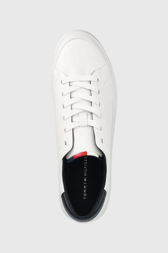 biały Tommy Hilfiger sneakersy skórzane