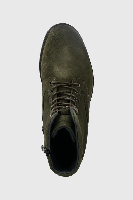 πράσινο Σουέτ παπούτσια Tommy Hilfiger