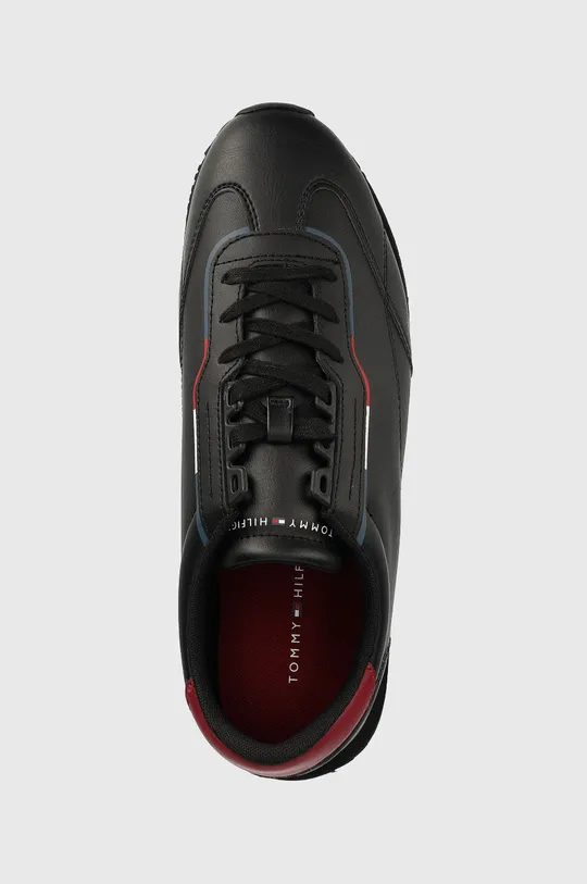 fekete Tommy Hilfiger sportcipő