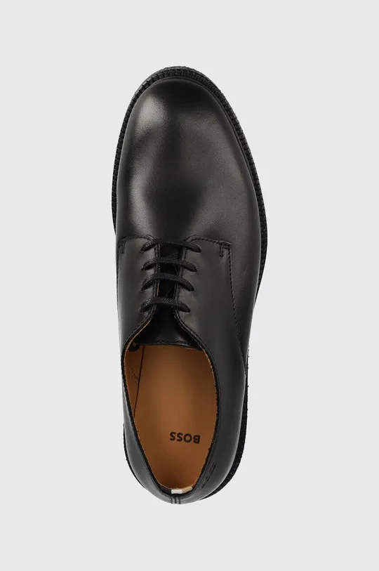 crna Kožne cipele BOSS Tunley