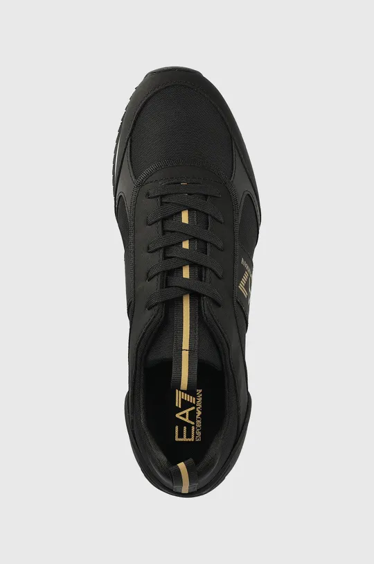 czarny EA7 Emporio Armani sneakersy English