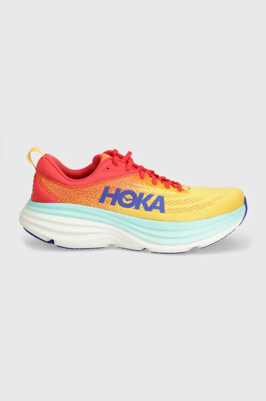 Hoka One One running shoes Bondi 8 orange