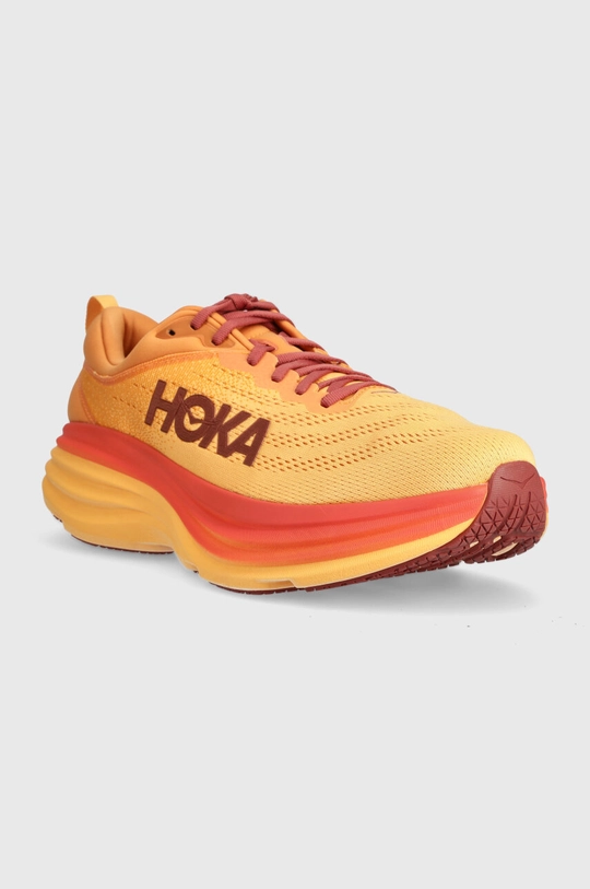 Бігові кросівки Hoka One One Bondi 8 помаранчевий