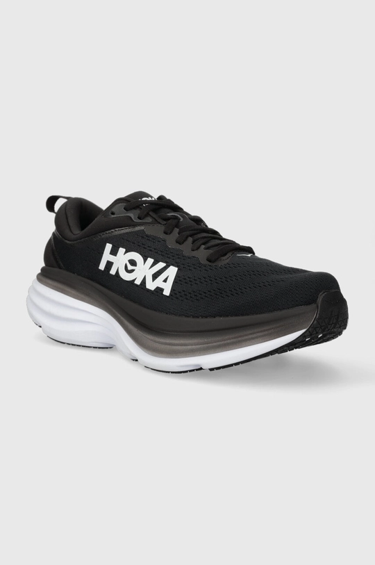 Hoka running shoes Bondi 8 black