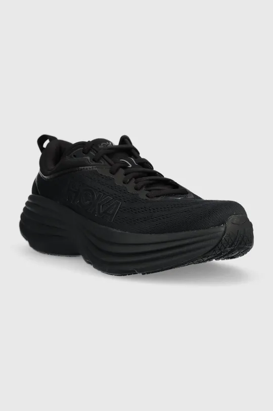 Hoka running shoes Bondi 8 black