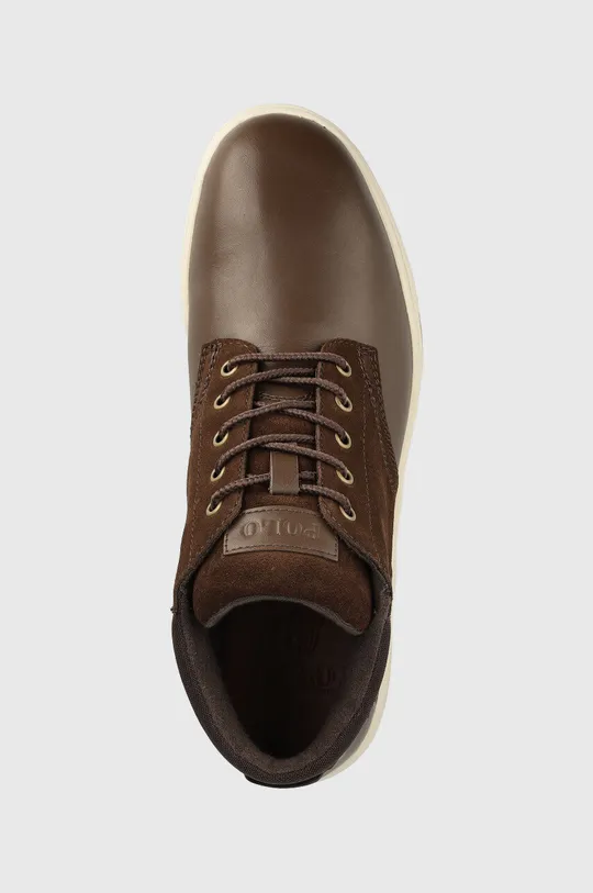brązowy Polo Ralph Lauren buty Sneaker Boot