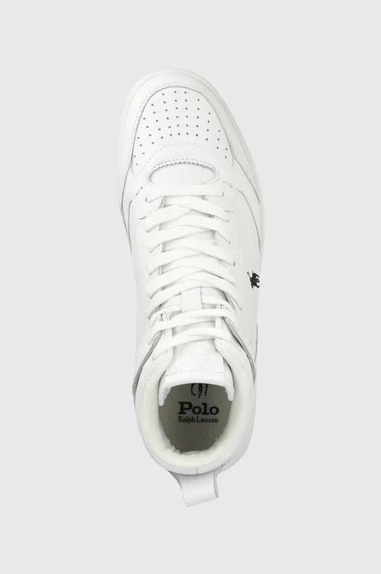 biały Polo Ralph Lauren sneakersy skórzane Polo Crt