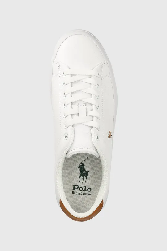 biały Polo Ralph Lauren sneakersy skórzane Longwood
