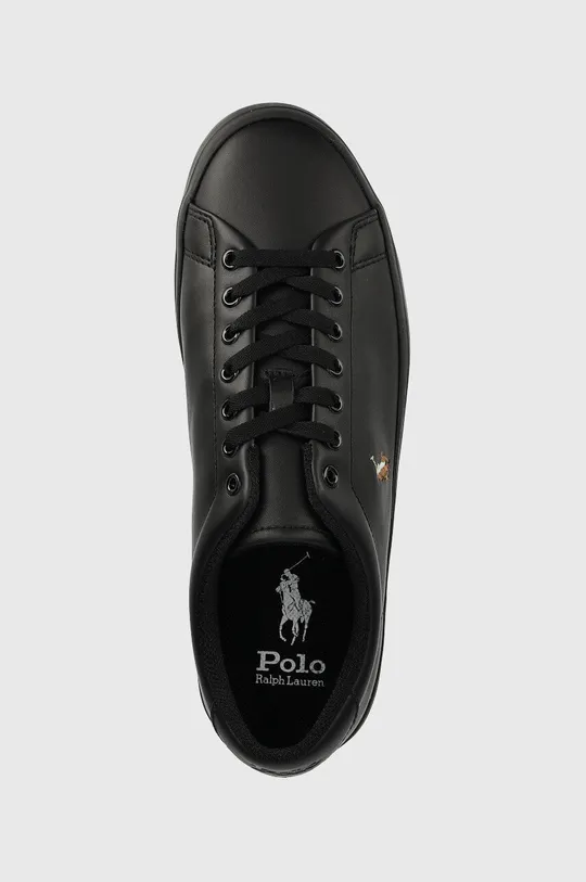 czarny Polo Ralph Lauren sneakersy skórzane Longwood