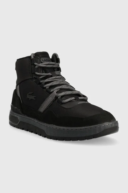 Lacoste sneakersy T-Clip Winter Mid czarny