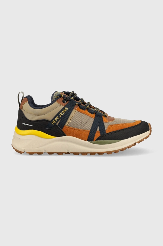 zielony Pepe Jeans sneakersy Trail Outdoor Shoe Męski