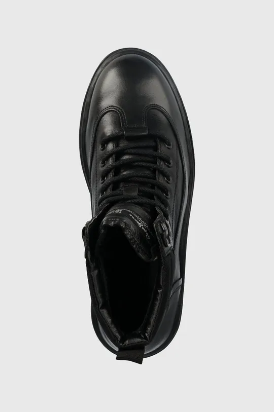 μαύρο Δερμάτινα παπούτσια Pepe Jeans