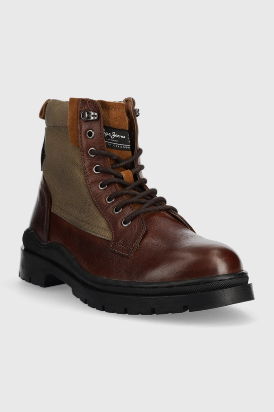 Cipele Pepe Jeans Brad Boot Combi smeđa