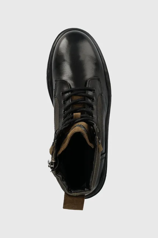 μαύρο Δερμάτινα παπούτσια Pepe Jeans Brad Boot Combi
