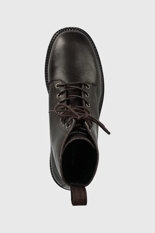 коричневий Шкіряні черевики Karl Lagerfeld