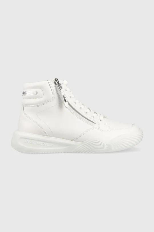 biały Karl Lagerfeld sneakersy skórzane Męski