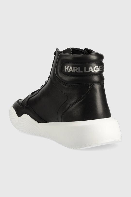 Karl Lagerfeld sneakersy skórzane KAPRI RUN Cholewka: Skóra naturalna, Wnętrze: Materiał syntetyczny, Skóra naturalna, Podeszwa: Materiał syntetyczny