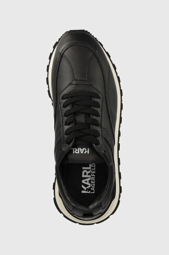 μαύρο Δερμάτινα αθλητικά παπούτσια Karl Lagerfeld Depot