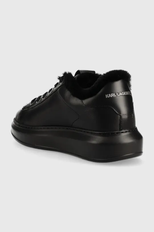 Кожаные кроссовки Karl Lagerfeld  Голенище: Натуральная кожа Внутренняя часть: Синтетический материал Подошва: Синтетический материал