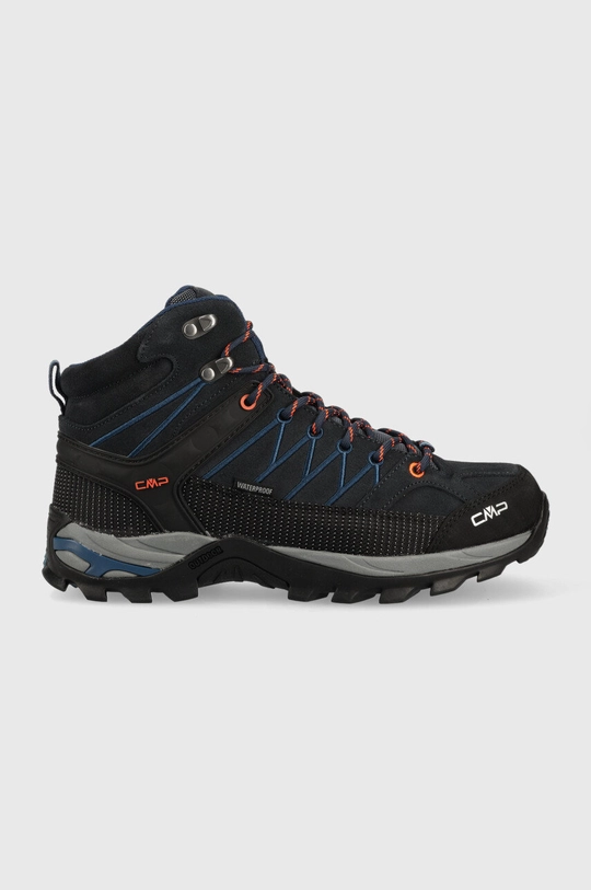 mornarsko modra Čevlji CMP Rigel Mid Waterproof Moški