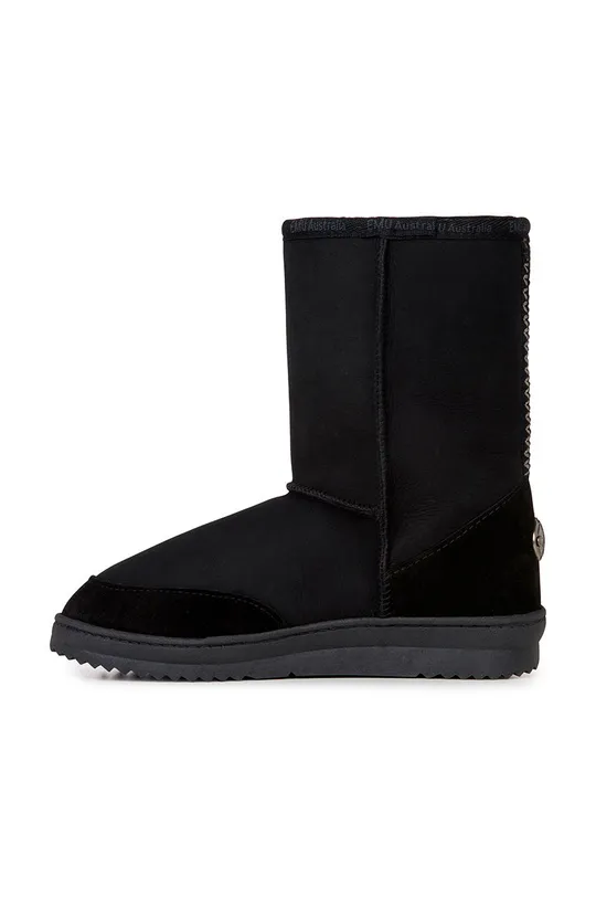 crna Cipele za snijeg od brušene kože Emu Australia Platinum Outback Lo