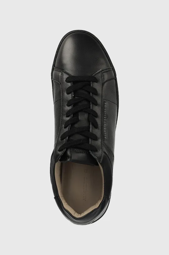 μαύρο Δερμάτινα αθλητικά παπούτσια AllSaints Sheer