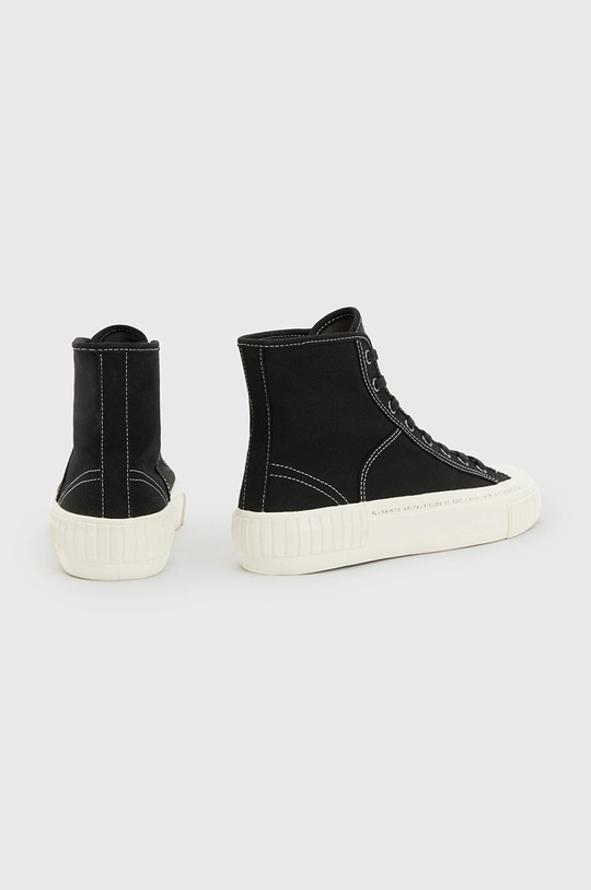 μαύρο Πάνινα παπούτσια AllSaints Douglas Script High Top