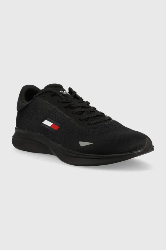 Αθλητικά παπούτσια Tommy Sport Sleek 3 Mesh μαύρο