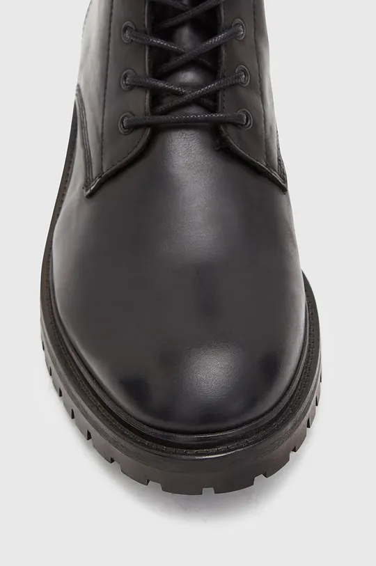 Шкіряні черевики AllSaints Tobias чорний
