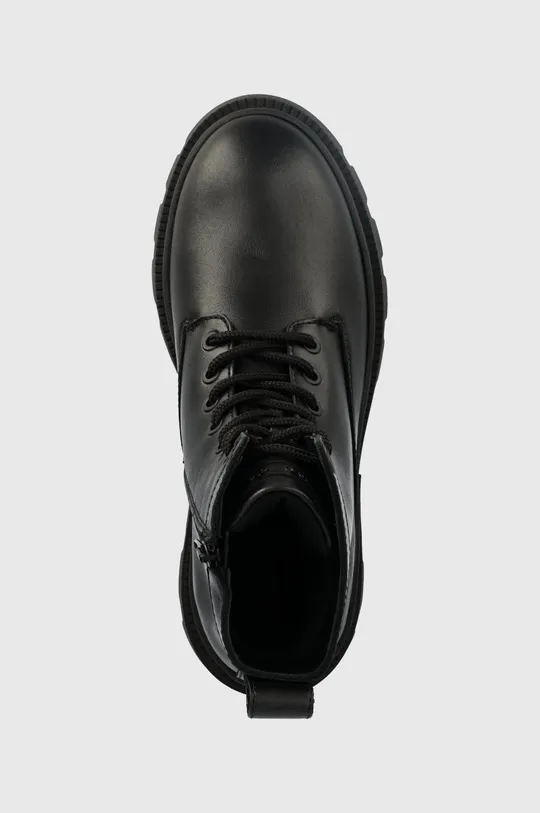μαύρο Δερμάτινα παπούτσια Marc O'Polo