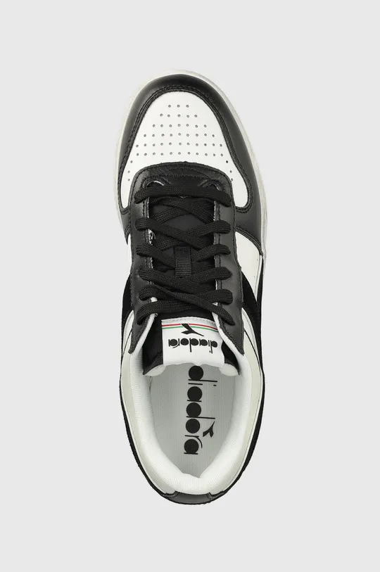 černá Kožené sneakers boty Diadora Magic Basket