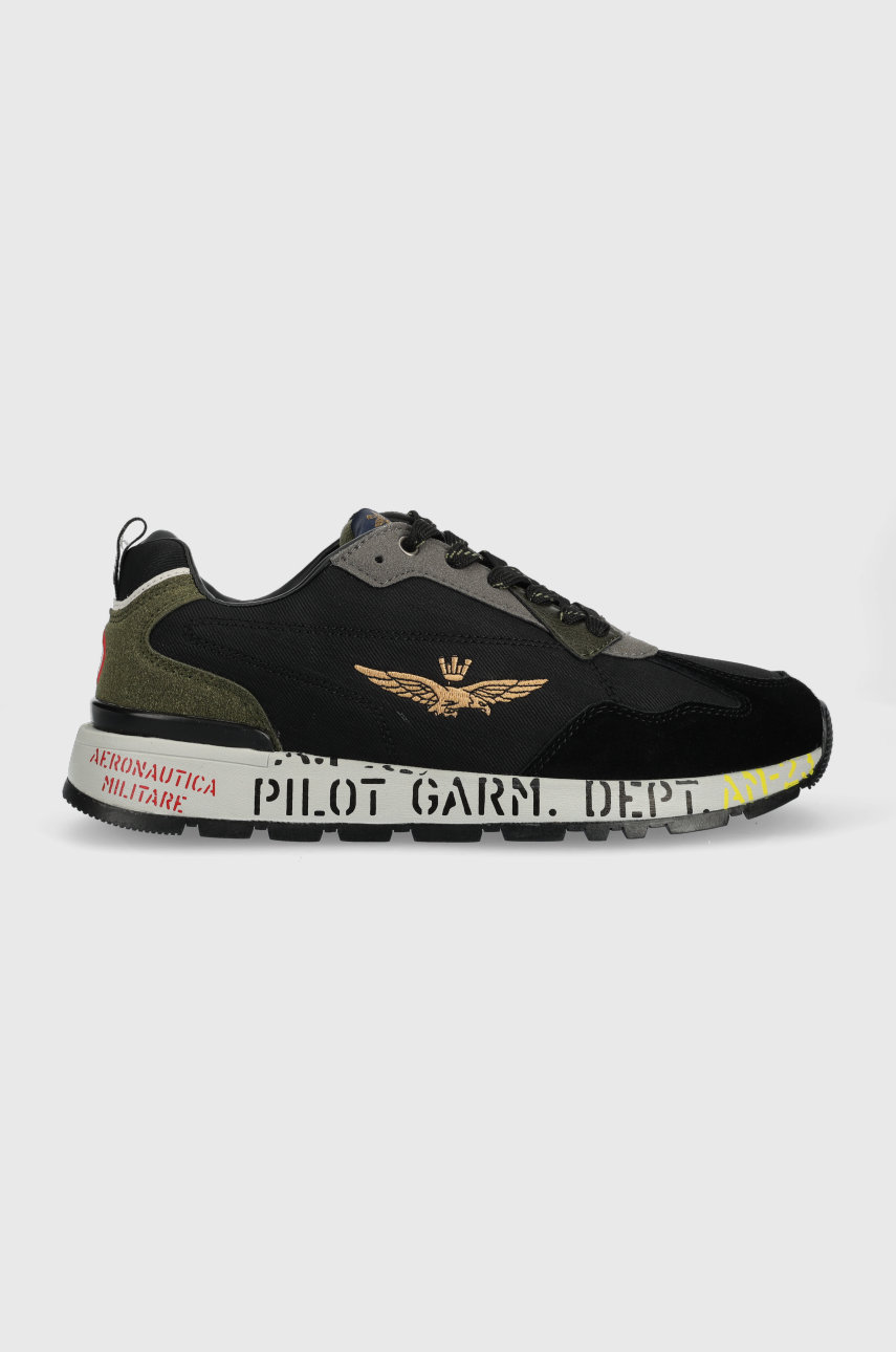 Aeronautica Militare sneakersy kolor czarny | Answear.com