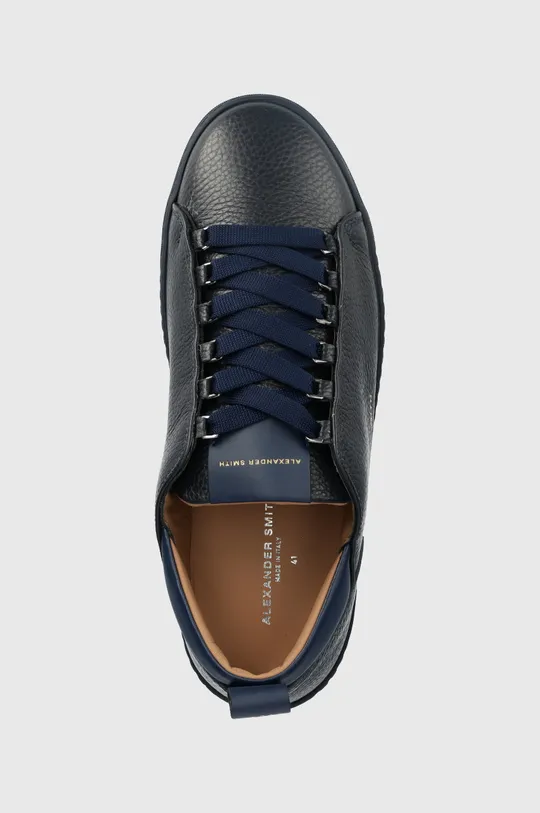 σκούρο μπλε Δερμάτινα αθλητικά παπούτσια Alexander Smith Oxford