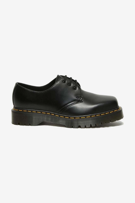 czarny Dr. Martens mokasyny skórzane Bex Squared Męski