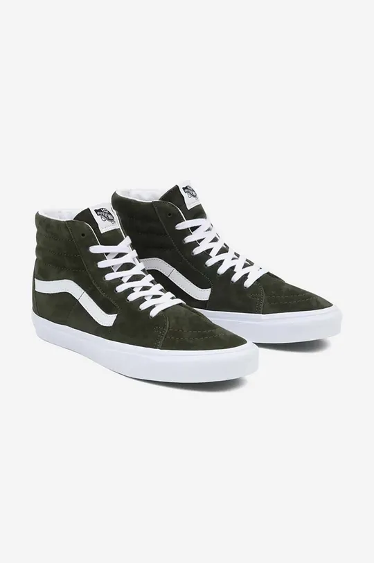 πράσινο Πάνινα παπούτσια Vans Suede SK8-Hi