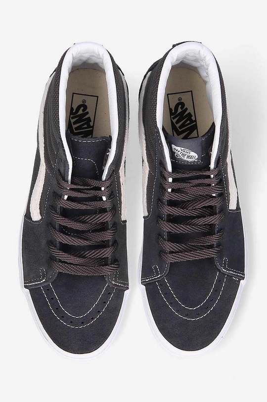 black Vans trainers VN0005U91O7 SK8-Hi Textured