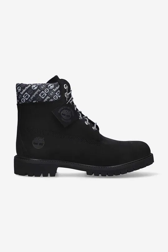 čierna Semišové členkové topánky Timberland 6 Premium Boot Pánsky