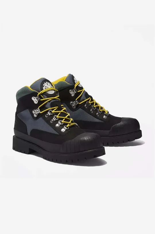 black Timberland shoes Tblhtg Rubbertoe Hiker