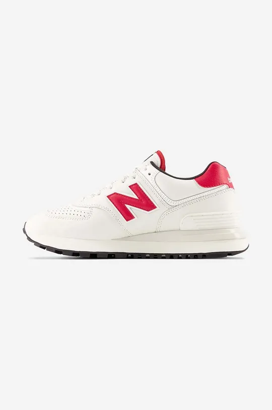 New Balance sneakers U574LGTC  Uppers: Textile material, Natural leather Inside: Textile material Outsole: Synthetic material