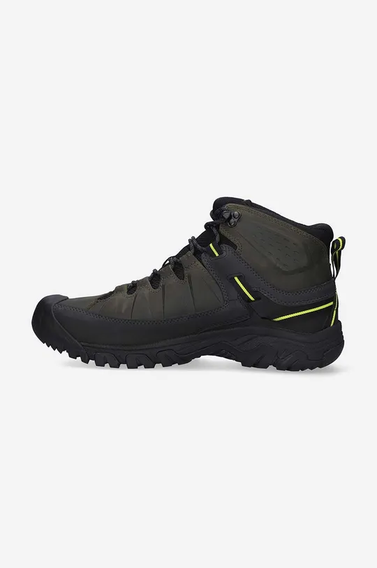 Keen shoes Targhee III Mid WP  Uppers: Textile material, Natural leather Inside: Textile material Outsole: Synthetic material