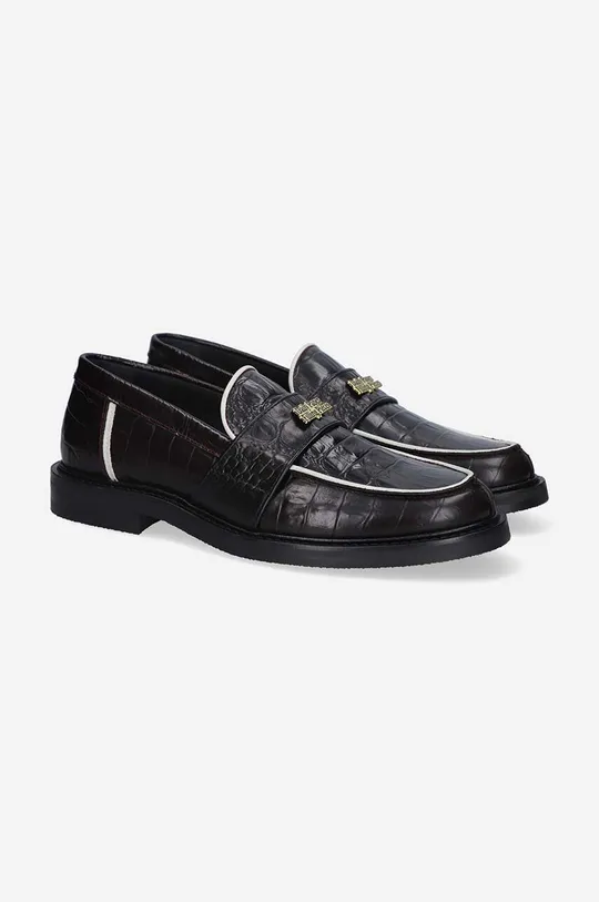 Filling Pieces mocassini in pelle Loafer Polido Ox Blood Uomo