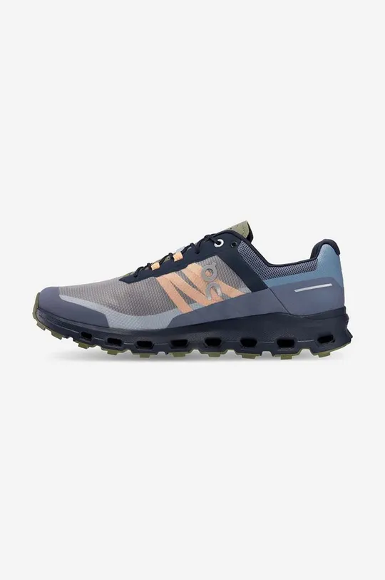 Sneakers boty On-running Cloudvist 6498593 MIDNIGHT/OLIVE  Svršek: Umělá hmota, Textilní materiál Vnitřek: Textilní materiál Podrážka: Umělá hmota