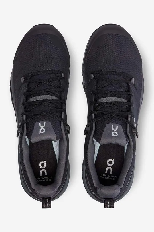 negru On-running sneakers Cloudwander Waterproof